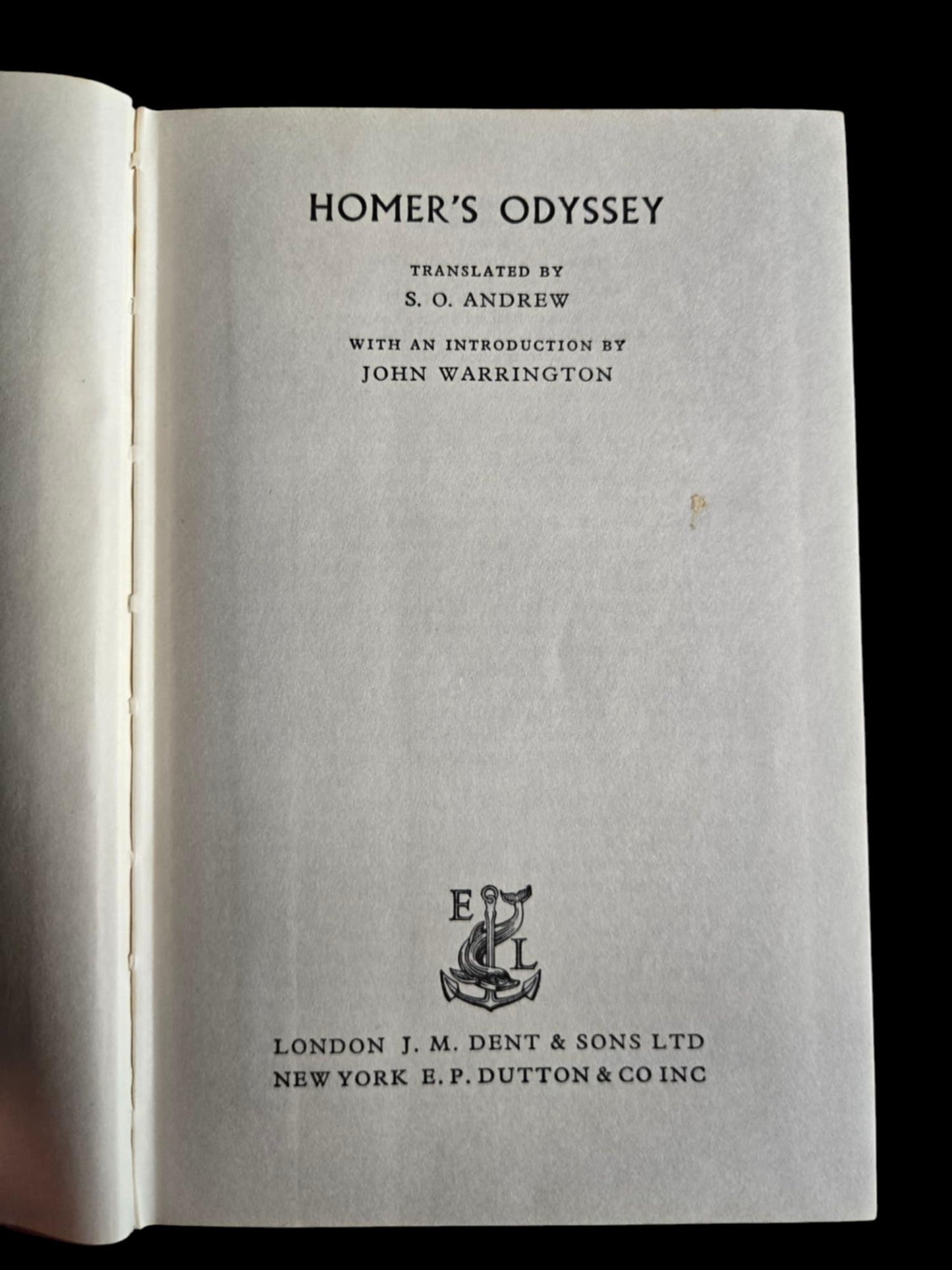 Everymans Library: Homer - The Odyssey